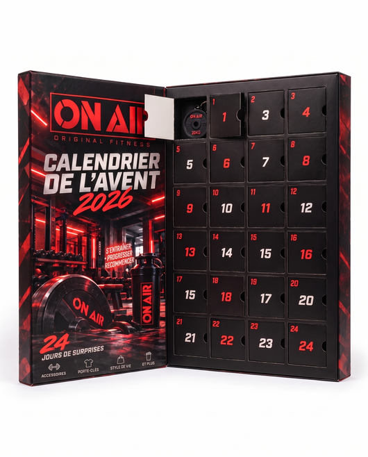 Air Calendar — Calendrier de l'Avent Fitness (24 Porte-clés ON AIR)