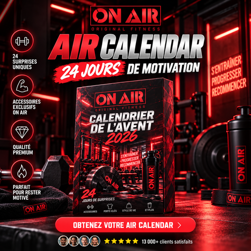 Air Calendar — Calendrier de l'Avent Fitness (24 Porte-clés ON AIR)