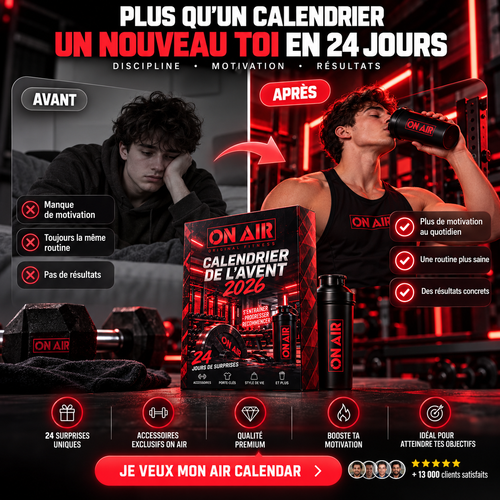 Air Calendar — Calendrier de l'Avent Fitness (24 Porte-clés ON AIR)